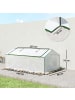 Outsunny Gewächshaus 180L x 90B x 70H cm Weiß