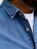 JACK & JONES PLUS Jeanshemd in Blue Denim