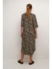 Kaffe Kleid KAmilia Relaxed fit in Chinchilla/Black Animal Print