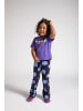 MOKIDA Flare-Leggings mit langem Hosenbein in schwarz