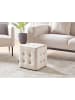 Beliani Pouf WISCONSIN in Beige - (W) 36 x (H) 39 x (L) 36 cm
