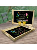 Mr. & Mrs. Panda Sofa Tablett Magische Welt mit Spruch in Bunt