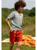 Little Green Radicals Short Sleeve Knitted Top in Blue