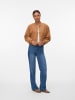 Vero Moda Mantel in Tobacco Brown