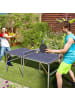 COSTWAY Mini Tischtennisplatte klappbar 166x83x69 cm in Blau