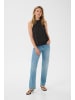 Cream Ärmellose Bluse CRAlmina A-shape in Pitch Black
