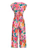 Vera Mont Jumpsuit mit Blumenprint in Yellow/Pink