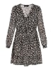faina Women Dress in offwhite black