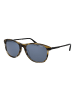 BMW Männer Sonnenbrille Trapezförmig Braun