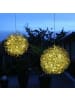 MARELIDA LED Drahtkugel Sphere 100LED D: 40cm für Außen in gold