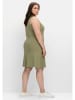 sheego Kleid in hellkhaki