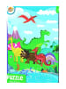Toy Universe 35tlg. mini Kinderpuzzle Dinosaurier in Bunt