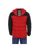 Ital-Design Jacke in Rot und Schwarz