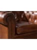 Angel Cerdá Chester-Sessel 5167 in Cognacbraun / Mahagoni – (B)120 x (H)94 x (T)79 cm