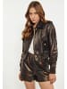 faina Jacke in Schwarz Kupfer