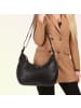 Toscanto Leder Umhängetasche Toscanto Tasche schwarz ca. 43cm
