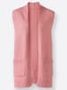 WITT WEIDEN Strickweste in rosenquarz-meliert