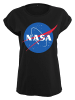 Mister Tee Mister Tee Damen Ladies NASA Insignia Tee in black