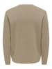 ONLY & SONS Gestrickter Rollkragen in Desert Taupe