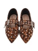 Ital-Design Pump in Braun und Camel