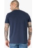 Lonsdale T-Shirt "Lion Two Tone Herren T-Shirt normale Passform" in Blau