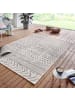 NORTHRUGS In- & Outdoor Wendeteppich Biri Grau Creme