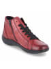 remonte Schnürstiefel  in rot