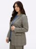 sheego Blazer in schoko-cognac-kariert