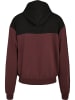Urban Classics Sweat & Fleece - Hoody in cherry/blk