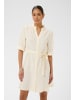 Kaffe Kleid KAgitta Regular fit in Chalk W. Pink Roses