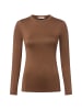 OPUS Langarmshirt Sifa in taupe