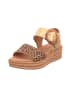 Gabor Plateausandaletten in natur/gold
