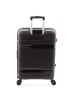 Gladiator 3800 4 Rollen Trolley 67 cm mit Dehnfalte in black