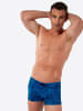 HOM Badeshorts Swim Shorts Panarea in blue print
