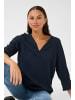 Kaffe Langarm-Bluse KAlinda Regular fit in Midnight Marine