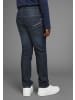 Delmao Stretch-Jeans in dark denim