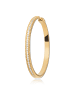 BALIA Ohrringe vergoldet (Gelbgold 750) Design Größe ca. 5cm Creolen