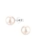 Alexander York Ohrstecker PERLE 8 mm peach in 925 Sterling Silber, 2-tlg.