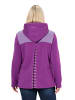 Ulla Popken Sweatshirt in dunkles violett