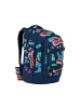 Satch Schulrucksack-Set PACK "Crazy Twist" 3-teilig in Blau/Rosa/Grün
