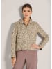 MADELEINE Moderner Kurzblazer im Leo-Design in beige / cappuccino / multicolor