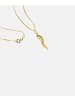 Diamant L'éternel Halskette aus 585 Gelbgold