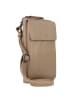 Esquire Peru Handytasche Leder 10 cm taupe