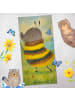 Mr. & Mrs. Panda Badhandtuch Hummel flauschig Design ohne Spruch in Weiß