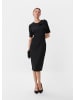 comma Kleid kurz in Schwarz