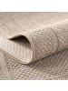 KADIMA DESIGN Outdoorteppich Boho Wetterfest UV-beständig Waschbar in Beige