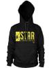 DC Flash Hoodie "Star Laboratories Big Tall Hoodie" in Schwarz