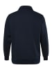 Men Plus Sweatshirt in navy blau