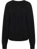 RISA Damen Strick Pullover in Schwarz