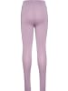 Hummel Leggings "Mix Mid Waist Tights" in Lila